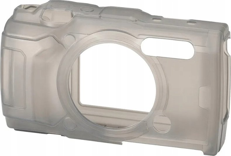 Mbrojtëse silikoni për kamera JJC SCC TG7, për Olympus Tough TG7, e zezë