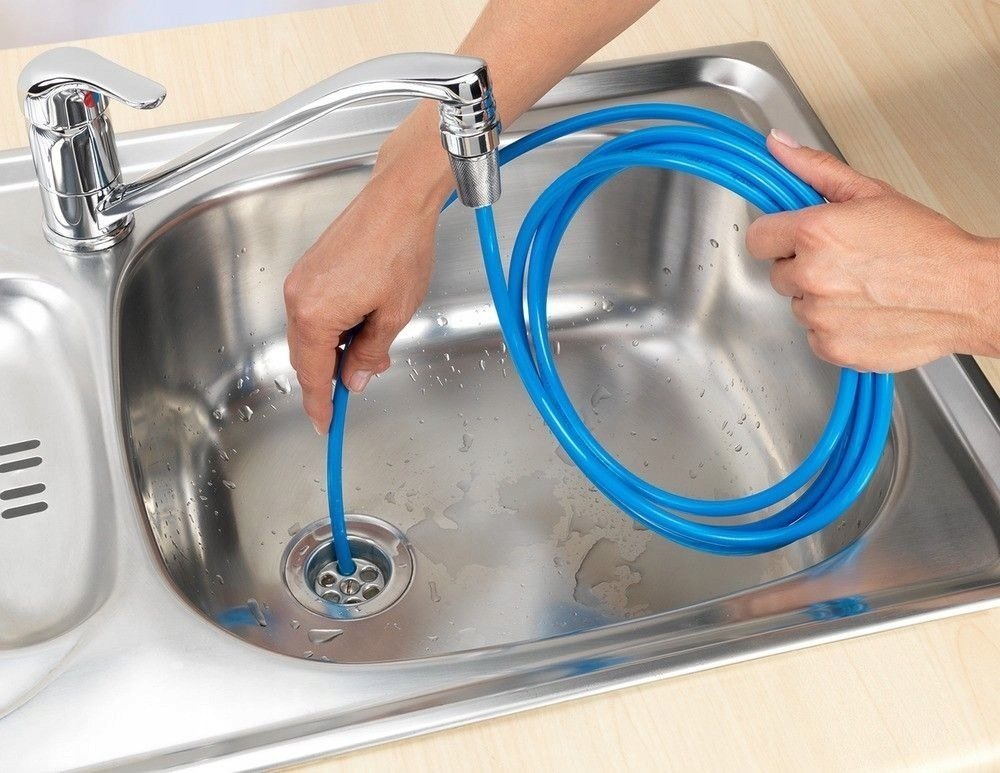 Tub pastrimi Emako për deshtime, fleksibël, me adapterë metalikë, blu