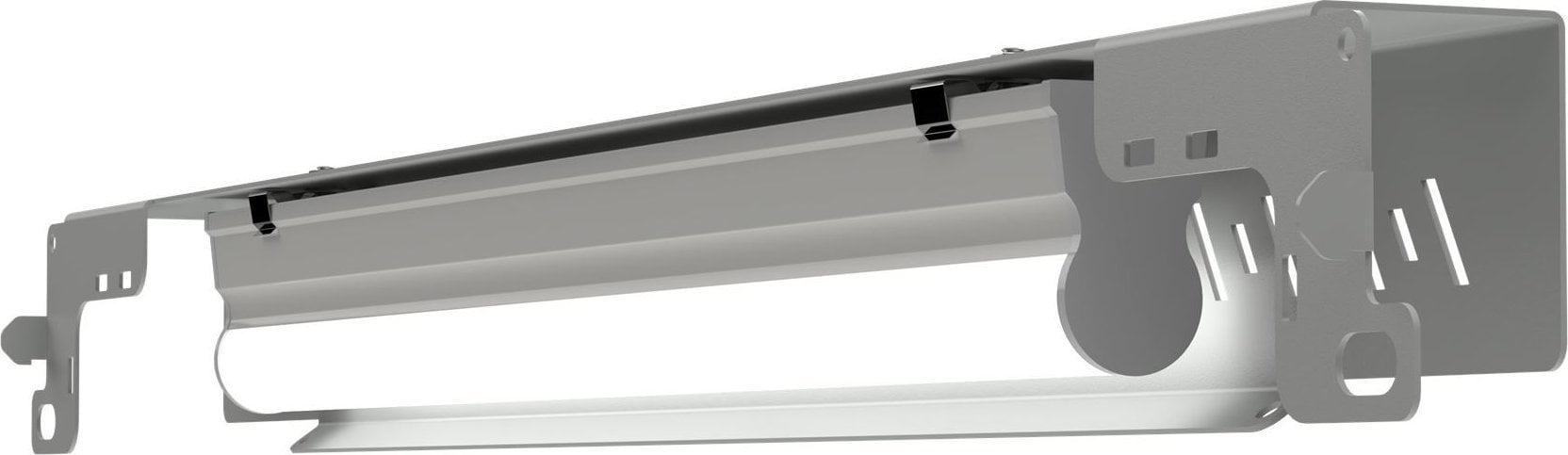 Panel ndriçimi Stalflex P-RLF19-1U-G, për kabinete rack 19", 1U, gri