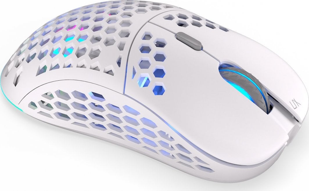 Maus Endorfy LIX Onyx (EY6A010), i bardhë