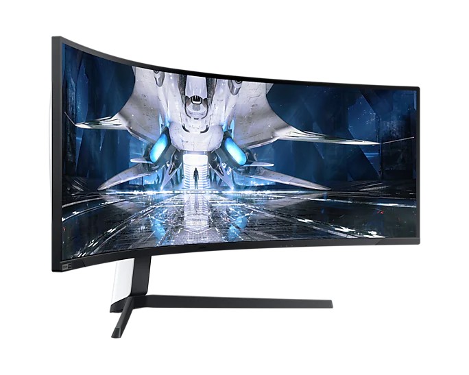 Monitor Samsung Odyssey G9, 49", VA, QHD,144Hz, i zi/i bardhë