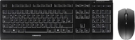 Сет тастатура и глушец Cherry B.Unlimited 3.0, безжичен, QWERTZ, црн