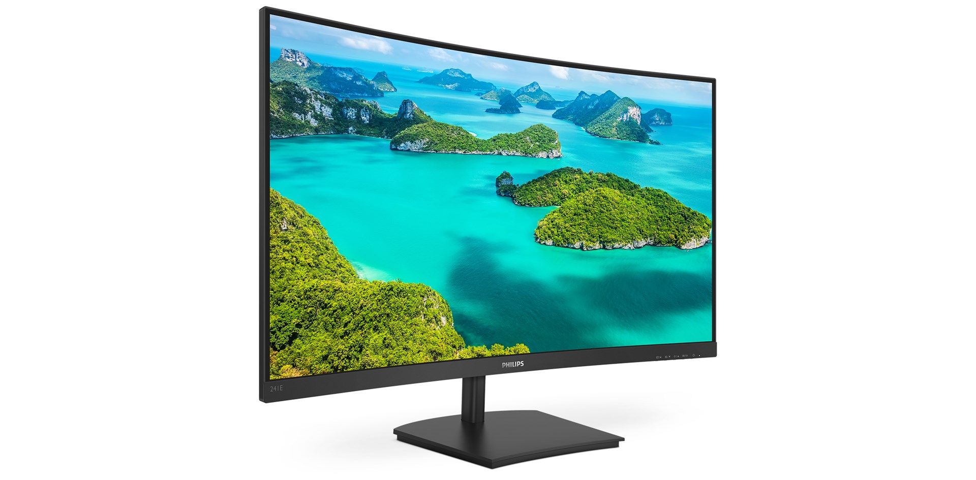 Монитор Philips E Line, 23.6", 1920 x 1080, 75 Hz, i zi