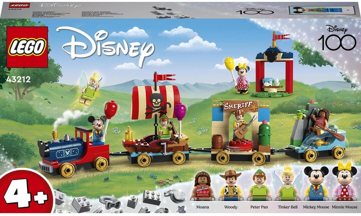 Set LEGO® I Disney 43212 Disney Festive Train, 200 pjesë