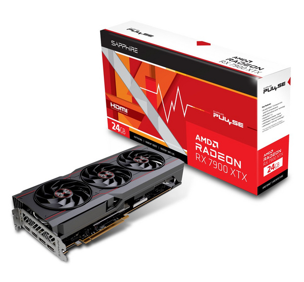 Kartë grafike Sapphire PULSE AMD Radeon RX 7900 XTX, 24 GB GDDR6