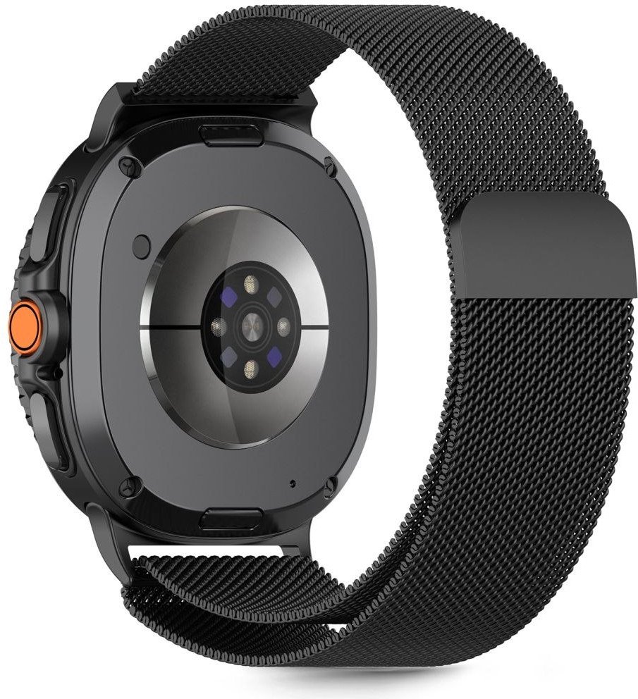 Rrip ore Tech-Protect Milanese për Samsung Galaxy Watch 40 mm, çelik inox, i zi