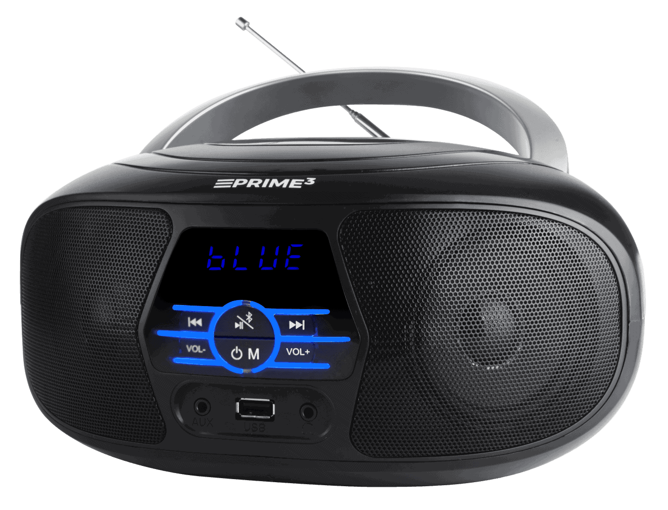Radio Boombox Portative Bluetooth me FM dhe MP3/WAV/FLAC PRIME3 ABB11BT