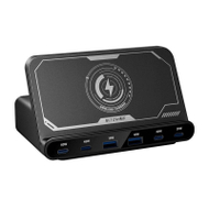 Karikues wireless BlitzWolf BW-S27, 7 në 1, QC4+ PD3.0, i zi, set 2 copë