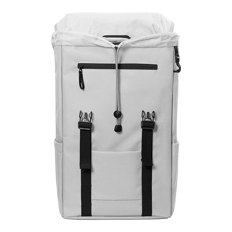 Çantë shpine Tomtoc Flap Backpack, 22L, për laptop 15.6", gri e çelët