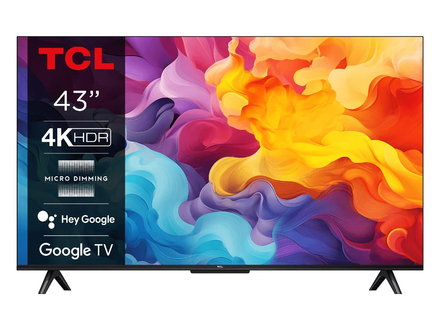 Televizor TCL 43V6B, 43", 4K Ultra HD, Google TV, i zi