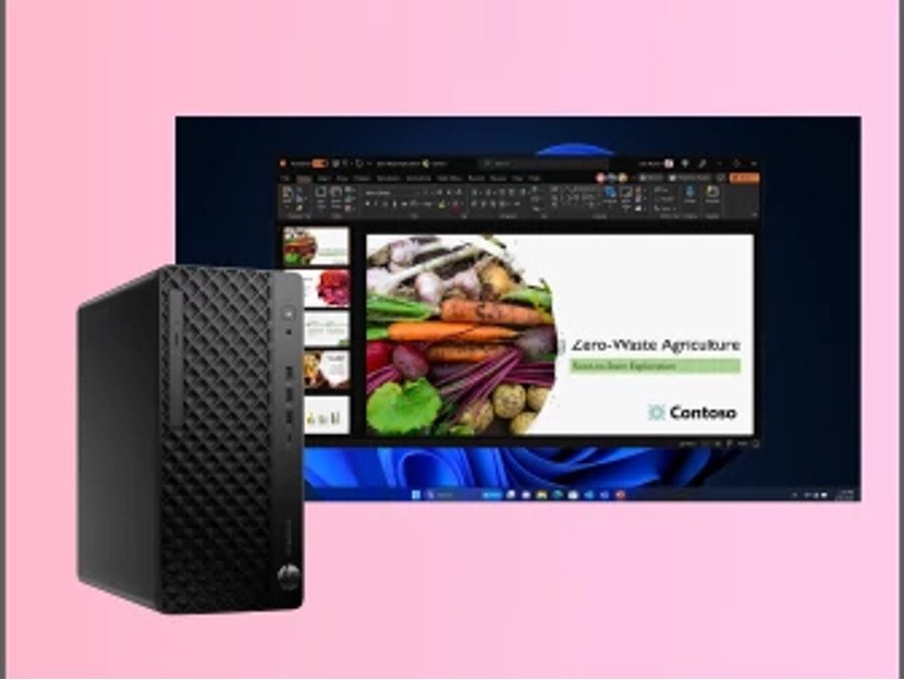 Kompjuter desktop HP ProDesk 4 Tower G1i 9H7U6ET, Intel Core Ultra 5, 16GB RAM, 512GB SSD, i zi