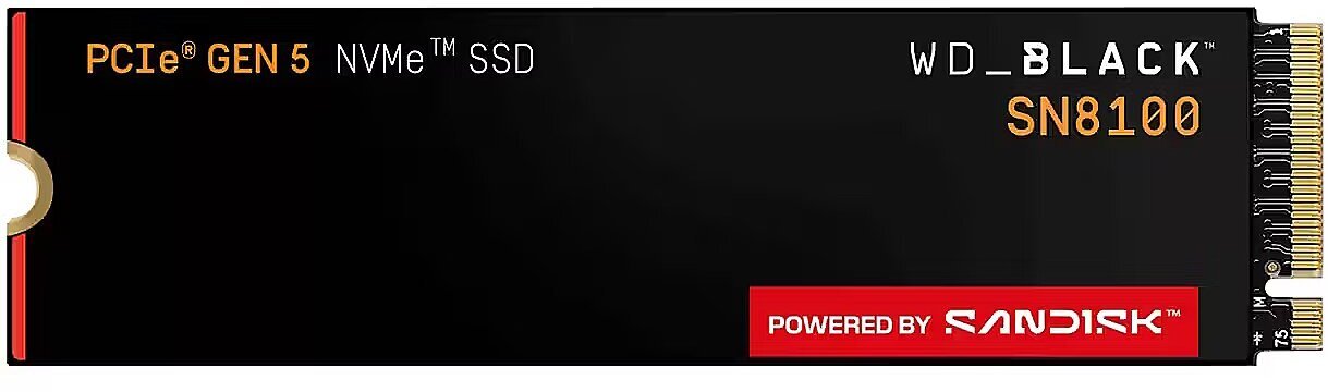 SSD Western Digital Black SN8100, 8TB, NVMe M.2