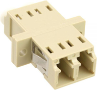 Adapter fibër optike InLine 89989K, Duplex LC LC MM, gri