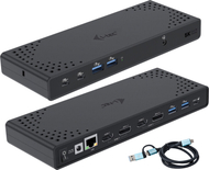 Docking Station i-tec USB 3.0 / USB-C / Thunderbolt 3, 2x Display, PD 100W