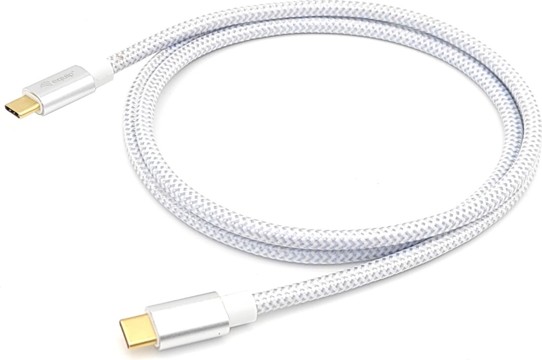 Kabllo USB-C në USB-C Equip, USB 3.2 Gen 2, 2m, PD 100W, gri