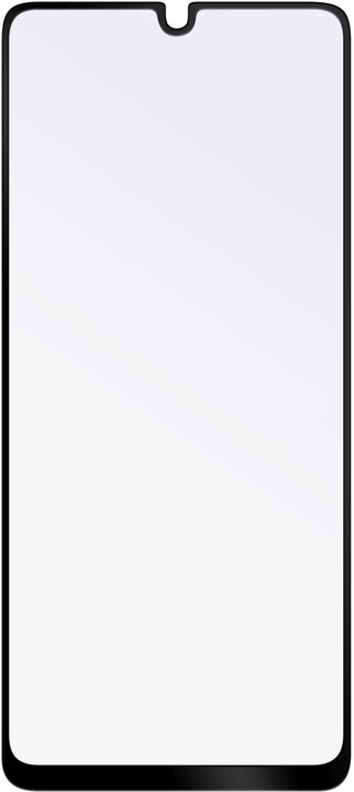 Xham mbrojtës FIXED Full-Cover për Samsung Galaxy A33 5G, me ngjitës në të gjithë sipërfaqen, me kornizë të zezë