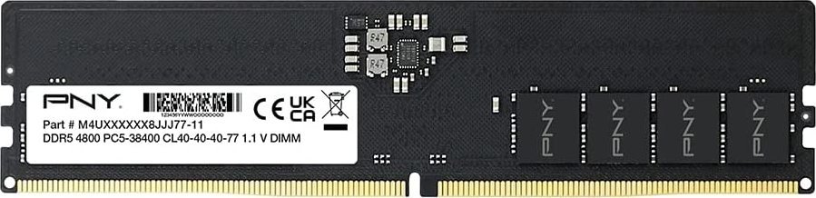 Memorie PNY Performance, DDR5, 16 GB, 4800 MHz, CL40, MD16GSD54800-TB