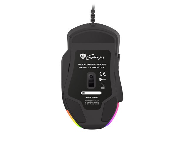 Maus Genesis Xenon 770, i zi