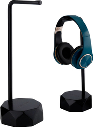 Mbajtëse kufjesh Mozos HS PRO, 35cm, metal dhe dru, e zezë