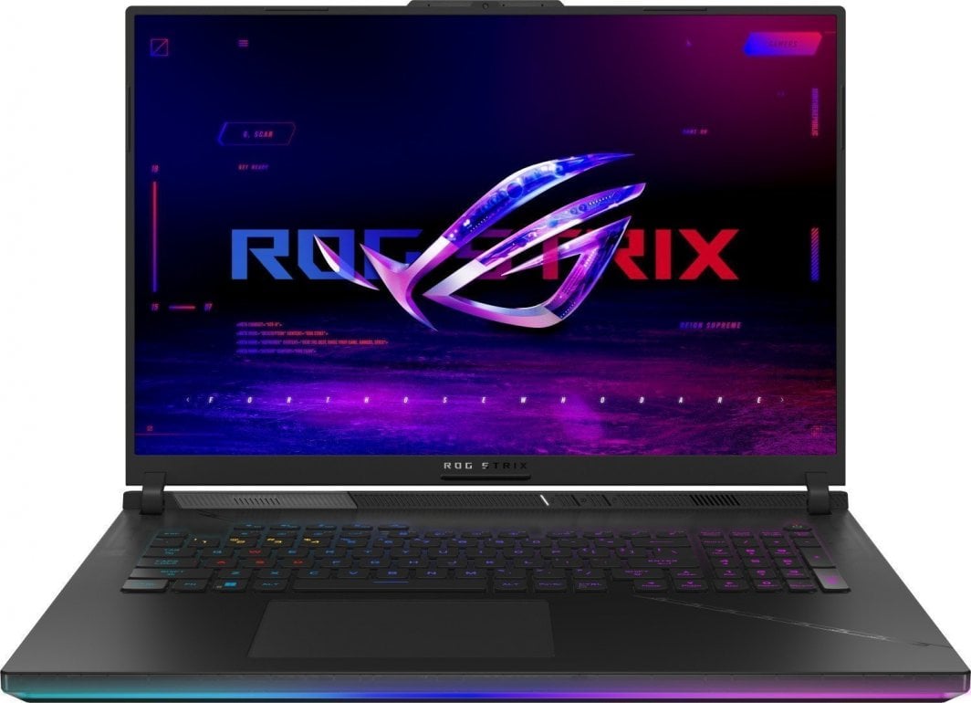 Laptop ROG Strix SCAR 18, 18", Intel Core i9-13980HX, 32GB RAM, 1TB + 1TB SSD, Nvidia GeForce RTX 4090