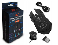Maush gaming LTC LXKM303, 3200DPI, RGB, pa tela, i zi