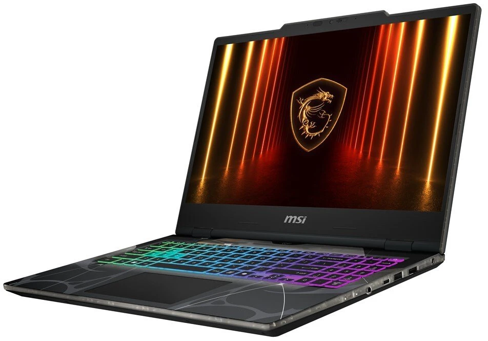 Laptop MSI Cyborg 15 B2RWEKG-044XPL, 15.6", Core 5 210H, 16 GB, 512 GB, RTX 5050, i zi