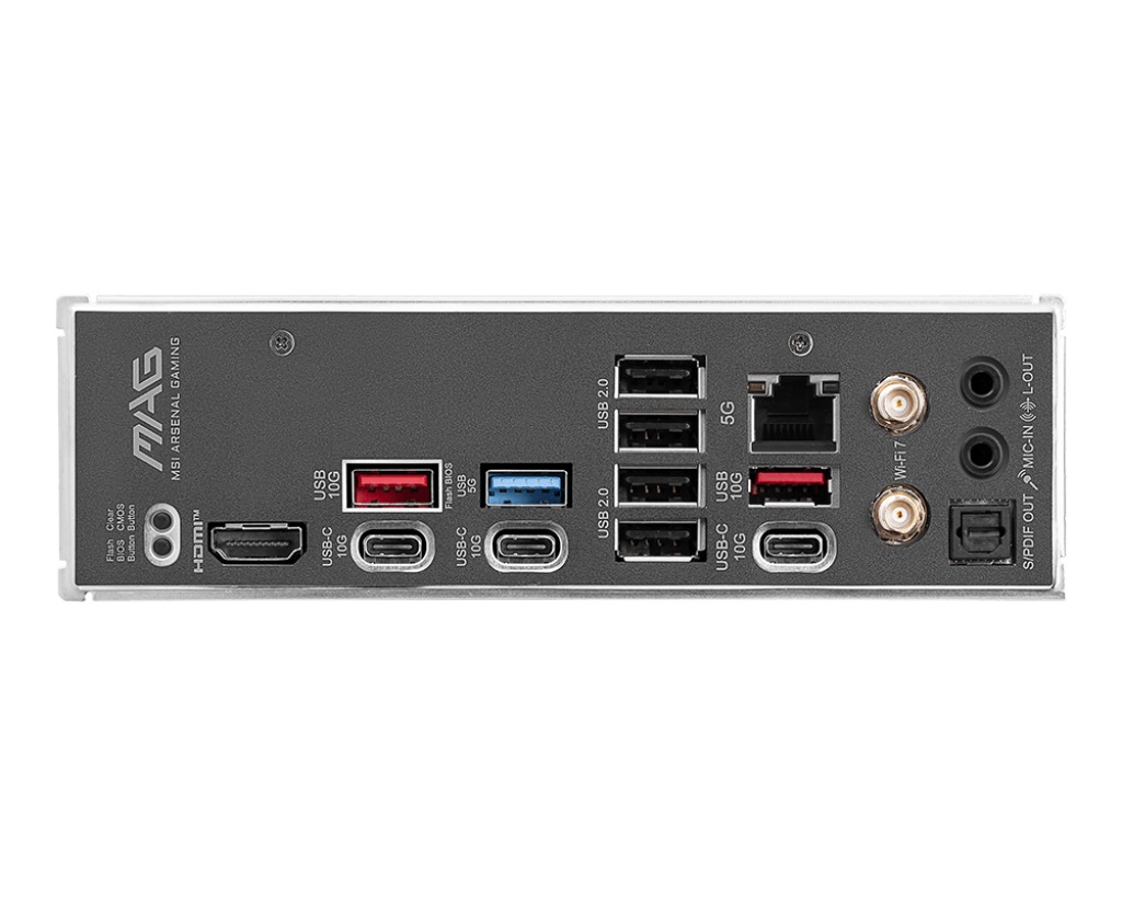 Pllakë amë MSI MAG B850 TOMAHAWK MAX WIFI, AMD B850, Socket AM5, ATX, e zezë