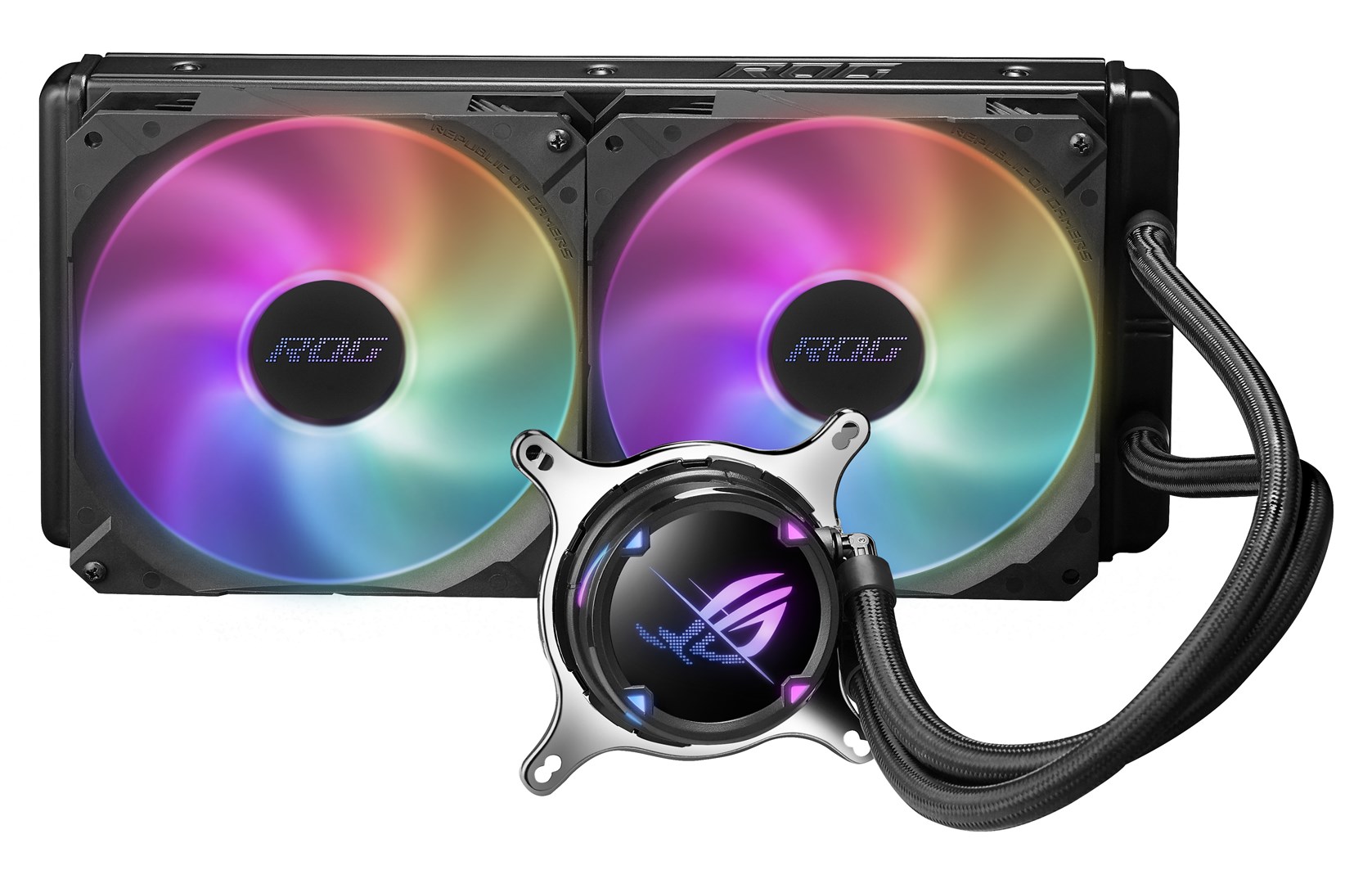 Ftohës i procesorit ASUS ROG STRIX LC II 280 ARGB, 14 cm, i zi