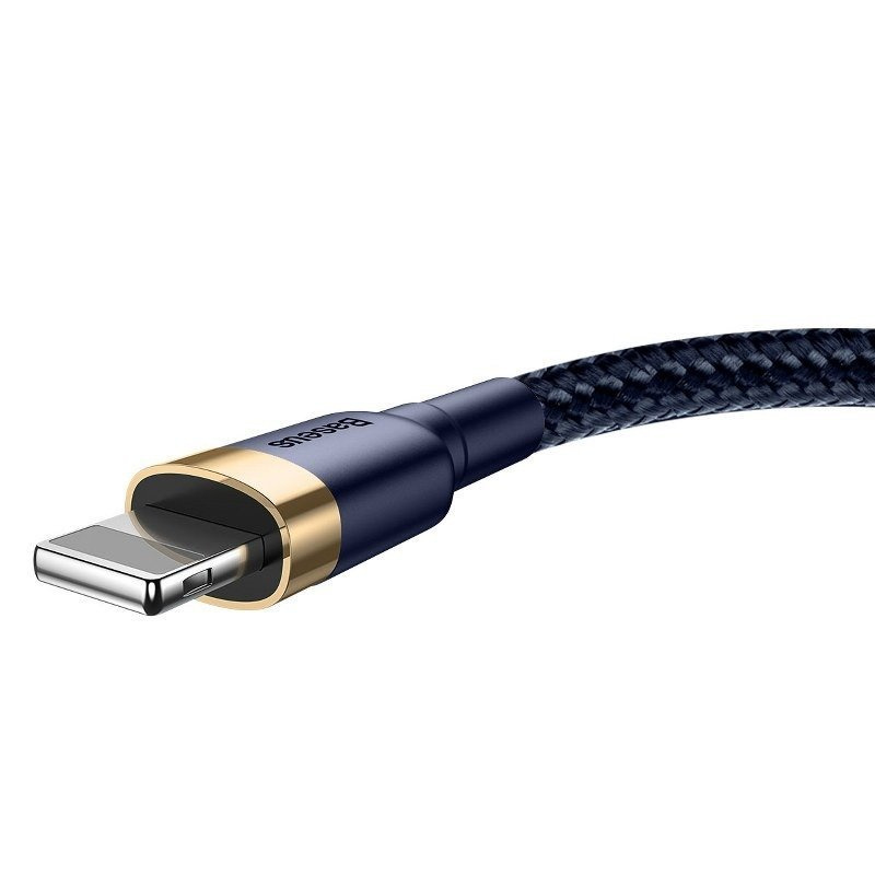 Kabllo karikimi Baseus CALKLF-CV3, USB A në Lightning, 2 m, blu