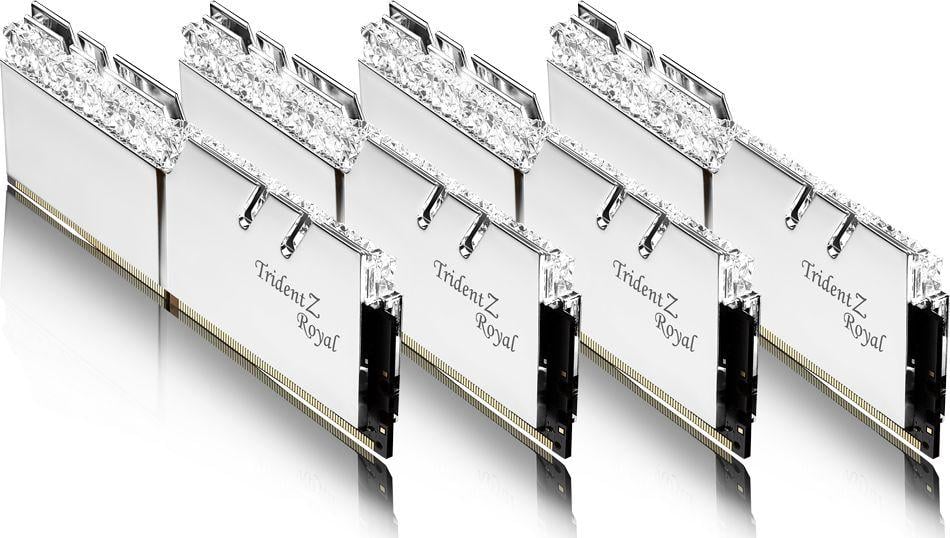 Memorie G.Skill Trident Z Royal, DDR4, 64 GB, 3600 MHz, CL16, F4-3600C16Q-64GTRSC