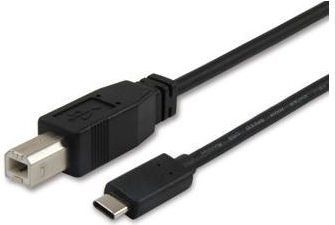 Kabllo USB-B EQUIP USB-C, 1 m (12888207)