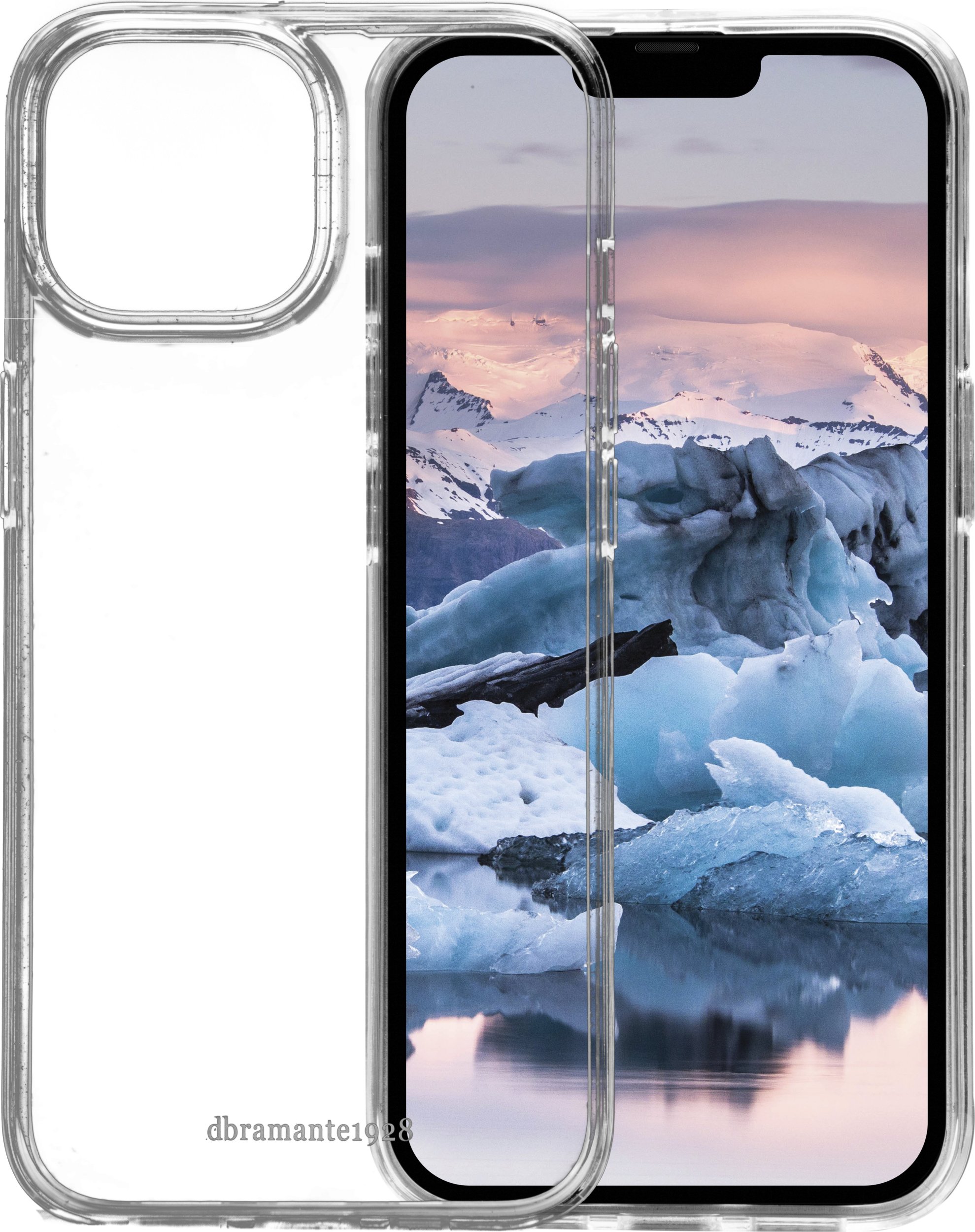 Kapak telefoni Dbramante1928 Nuuk, plastikë, me shkëlqim, transparent