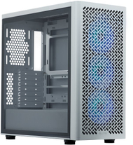 Kuti kompjuteri Cooler Master Elite 502, MIDI Tower, ARGB, e bardhë