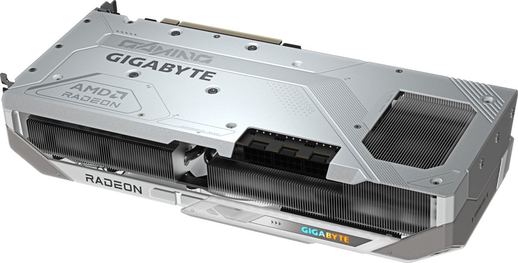 Kartë grafike Gigabyte Radeon RX 9070 XT Gaming OC ICE, 16GB GDDR6, RGB