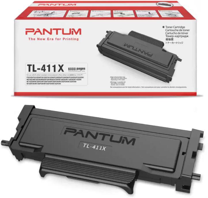 Toner Pantum TL-411XEV, origjinal, 6000 faqe, i zi