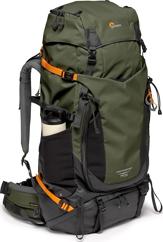 Çantë shpine fotografike Lowepro PhotoSport Pro 70L AW IV S/M, 70L, rezistente ndaj motit, gri