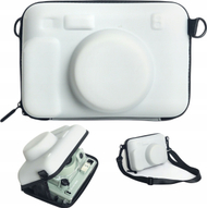 Çantë mbrojtëse LOVE INSTANT për Fujifilm Instax Wide 400, material PU, me rrip, gri