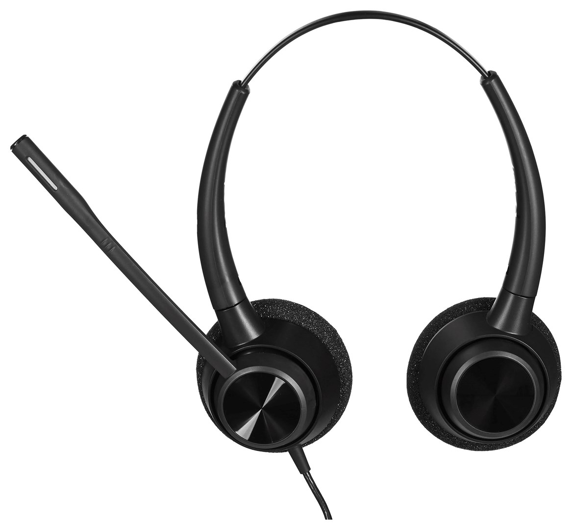 Kufje Poly EncorePro 320, me kabllo, të zeza