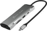 Mini dok USB C J5create JCD393, 4K 60Hz, 10Gbps, Space Grey