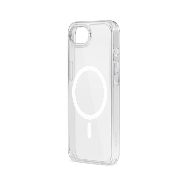 Mbulesë telefoni Epico 93610101000002, 6.06", MagSafe, transparente e bardhë