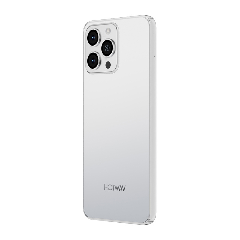 Telefoni HOTWAV A16 Pro Max, ekran i madh, dual SIM, i bardhë