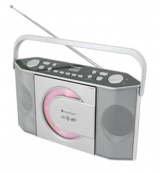 Radio CD player Soundmaster RCD1755SI, FM stereo, CD MP3, argjendtë