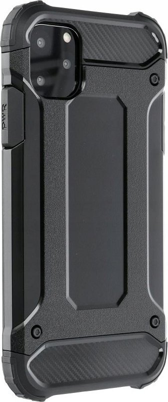 Mbulesë telefon Armor për Xiaomi Redmi 13C, dy shtresa, kënde të përforcuara, e zezë