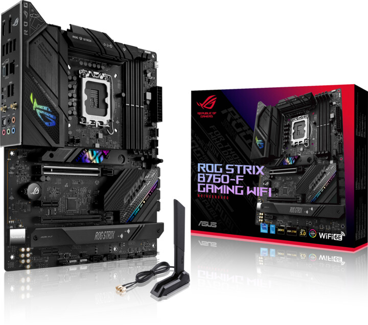Pllakë amë ASUS ROG STRIX B760-F GAMING WIFI - Intel B760