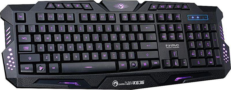 Tastierë Marvo K636, e zezë