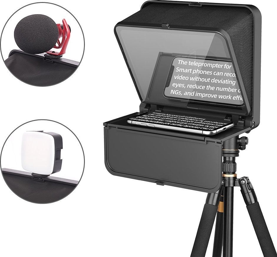 Teleprompter LensGo Tc7 S, për celular 