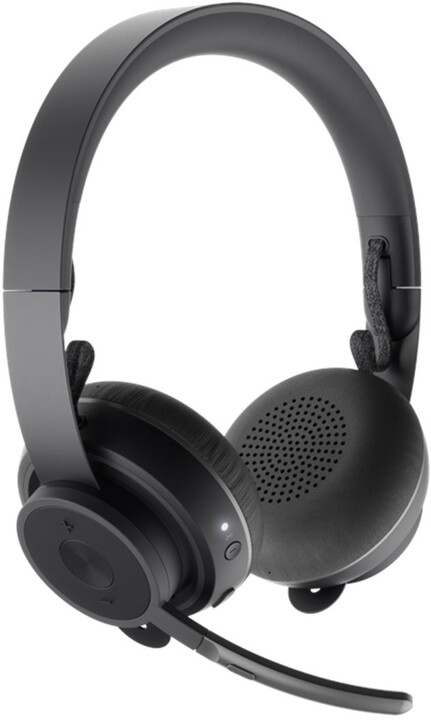Kufje Logitech MS Zone Wireless, të zeza
