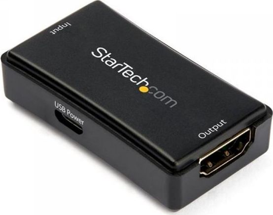 Përforcues HDMI StarTech 4K, 60Hz, 45ft 14m, i zi
