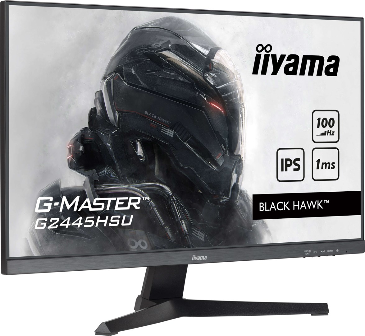 Monitor gaming iiyama G-MASTER G2445HSU-B2, 24", 100Hz, i zi