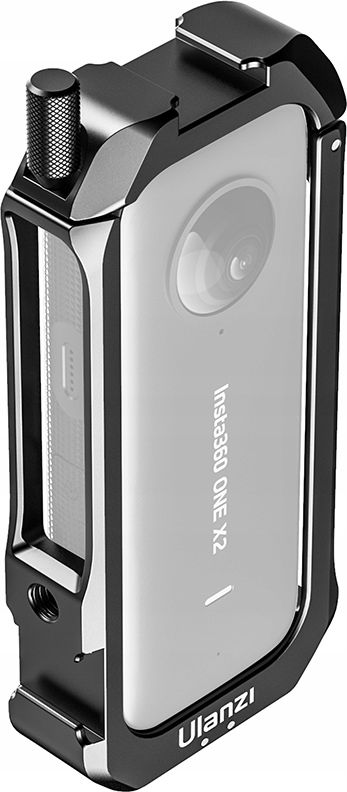 Kornizë montimi Ulanzi për Insta360 One X2, me adaptor magnetik, me kapak silikoni, e zezë